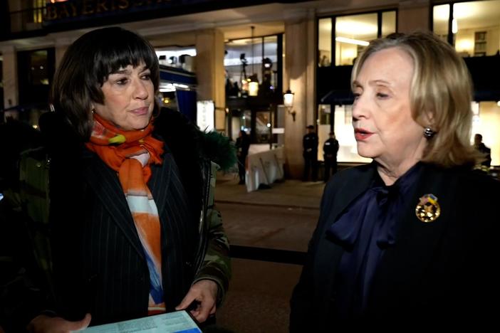 Hillary Clinton joins the show.