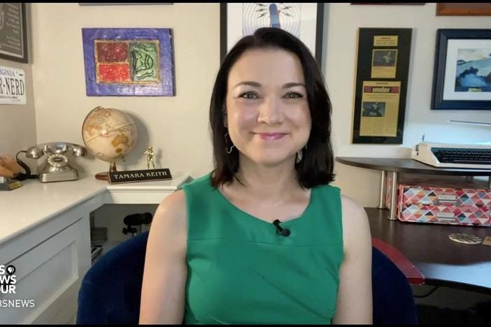 Tamara Keith and Lisa Lerer on Biden-Harris performance abroad, GOP midterm strategy