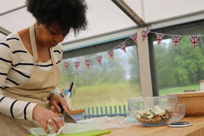 The ten remaining bakers face the challenge of bread week.