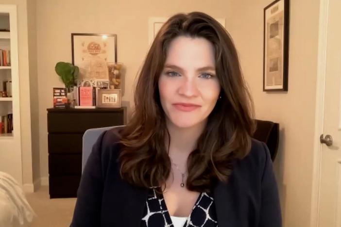 Nina Jankowicz discusses her resignation.