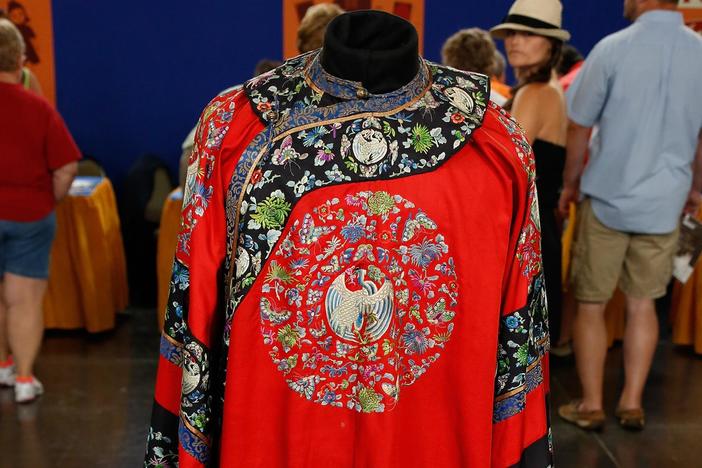 Appraisal: Chinese Festival Robe, ca. 1880, from Junk in the Trunk 4, Part 2.
