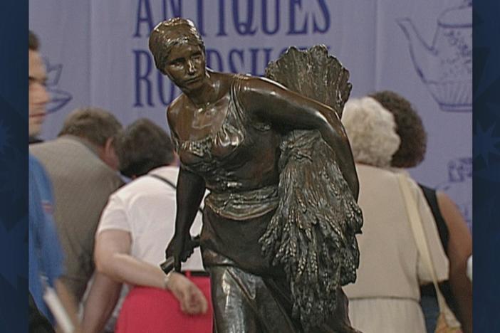 Appraisal: Léon Julien Deschamps Bronze, from Vintage Charleston.