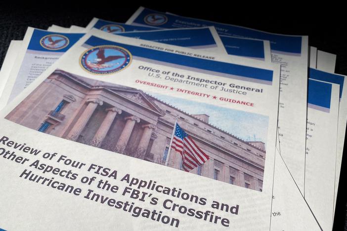 DOJ inspector general finds Russia probe was appropriately opened -- but Barr disagrees