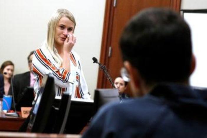More than 100 girls and women have confronted the man who abused them sexually.
