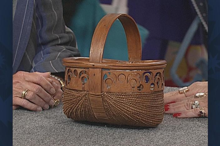 Appraisal: 19th-Century Southern Basket, from Vintage Charleston.
