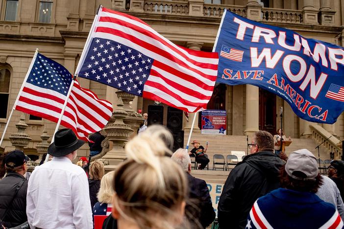 How lies about election fraud in 2020 made their way to the center of American politics.