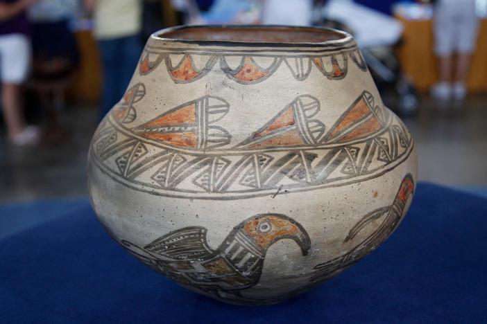 Appraisal: Late 19th-Century San Ildefonso Pueblo Pot, in Phoenix, Hour 3.
