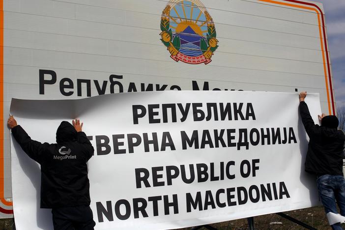 It's all in the name for North Macedonia's NATO, EU bids