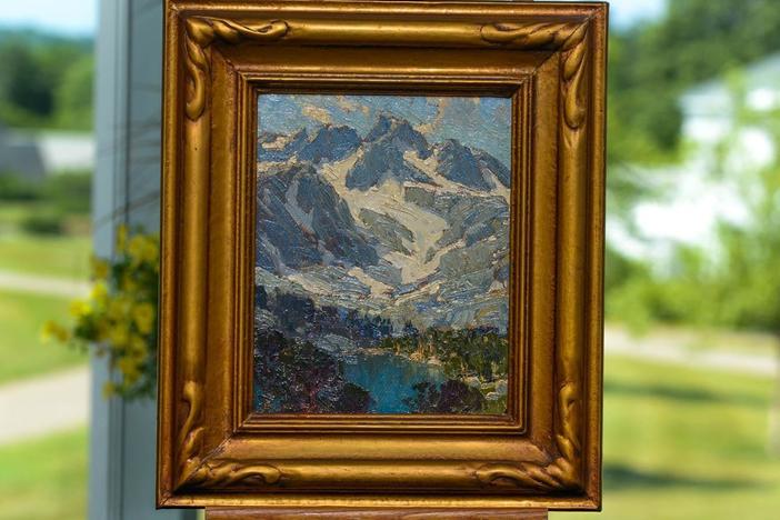 Appraisal: Edgar Payne Landscape Oil, ca. 1920