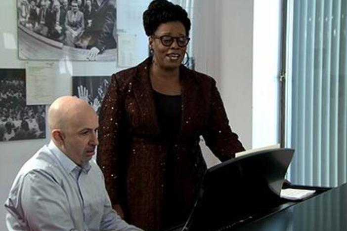 The queen of jazz test-drives a song she'll perform with the New York Philharmonic.