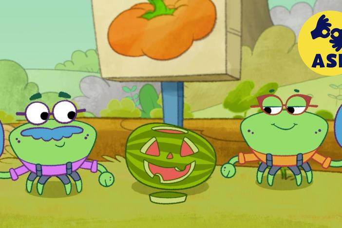 The Wombats create a summer Halloween. / The Wombats build a giant snow globe for Zeke.