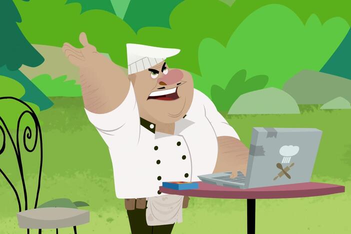 Gourmand wants to prove to the World that he's a great Chef, so he's going to create a Bal