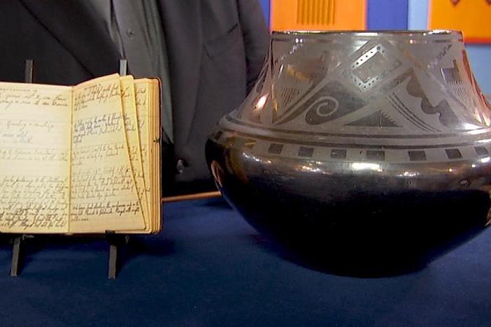 Appraisal: Maria Martinez Pot & Diary, ca. 1930, from Baton Rouge Hour 3.