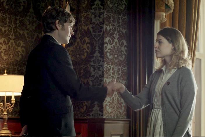 See a scene from Endeavour: Nocturne, airing Sunday, July 6, 2014, on MASTERPIECE Mystery!