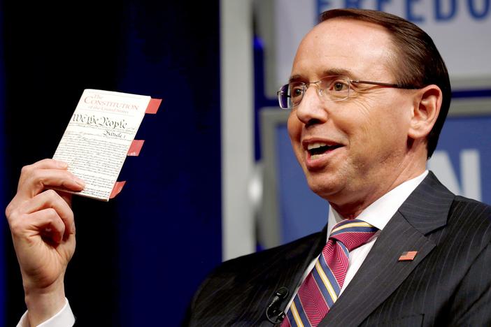 News Wrap: Trump delays Rosenstein meeting