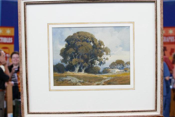 Appraisal: 20th C. Percy Gray Watercolor