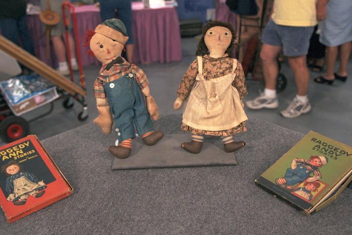 Appraisal: Volland Raggedy Ann & Andy, ca. 1915, from Vintage Miami.