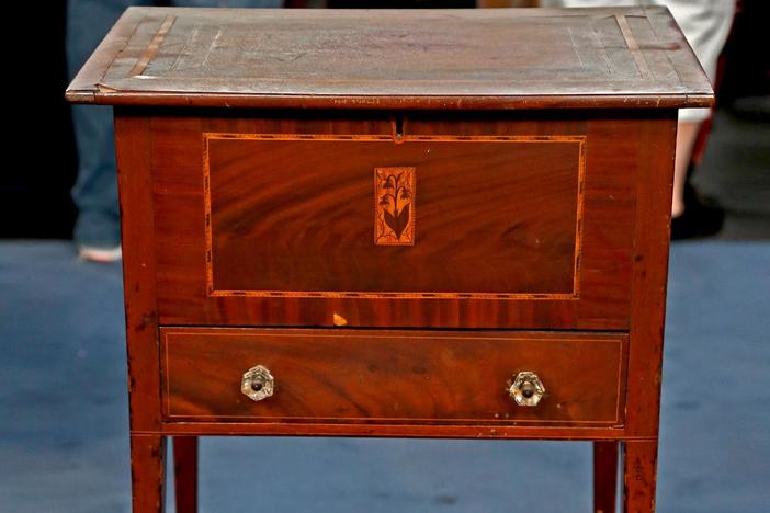 Appraisal: Federal Sugar Chest, ca. 1795, from Anaheim Hour 1.
