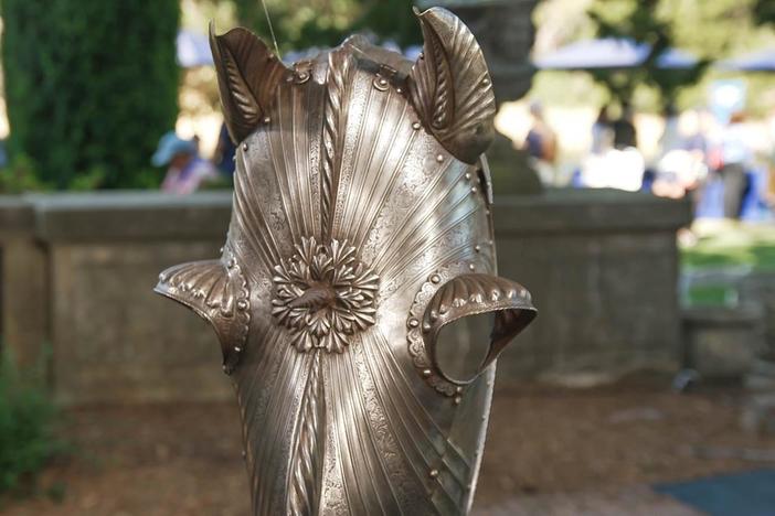 Appraisal: Late 19th C. Reproduction Ceremonial Horse Helmet