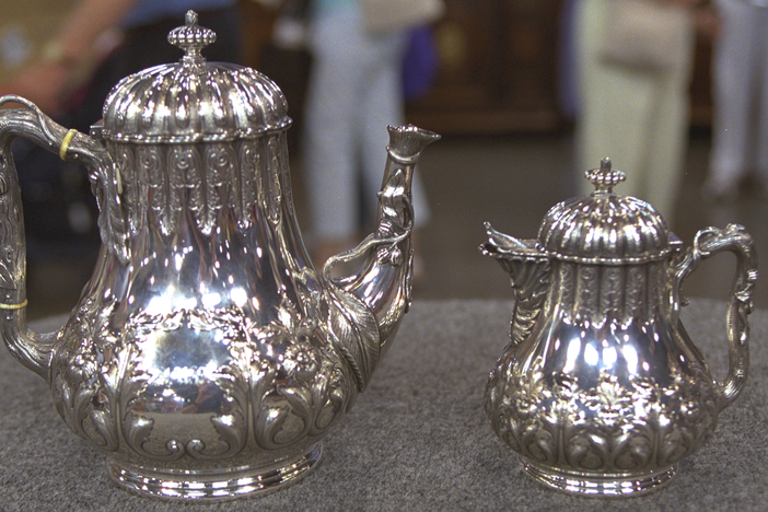 Appraisal: Tiffany & Co. Tea Set, ca. 1855, from Vintage Charlotte.