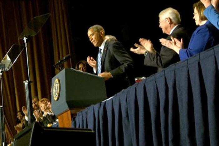 The annual Washington gathering had a special—and controversial guest—this year.