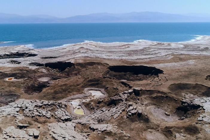 How do sinkholes come to be, and how do researchers study them?