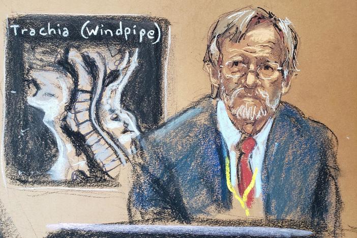 Floyd died from lack of oxygen, not drugs, medical expert testifies