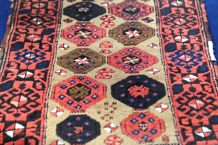 Appraisal: Baluch Balisht Tribal Rug, ca. 1900, in Harrisburg Hour 3.