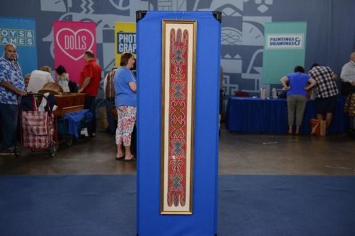 Appraisal: Delaware Tribe Beaded Baldric, ca. 1835, from Fort Worth Hour 1.