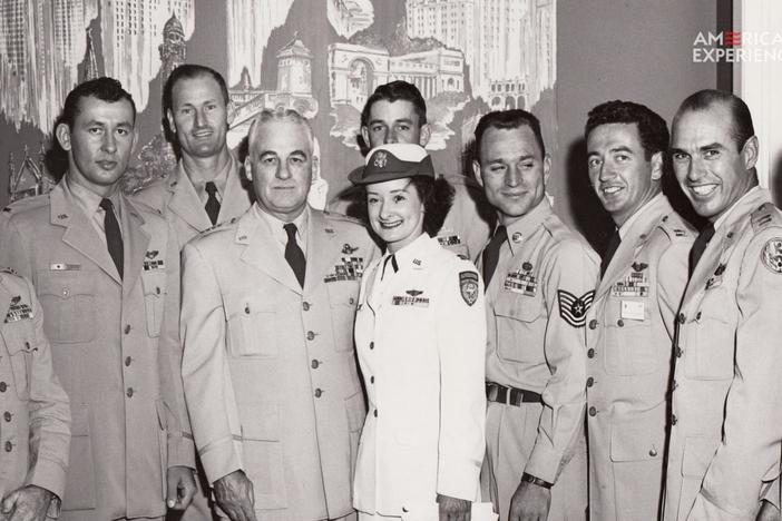 Captain Kinkela, one of the most decorated women in US military history.