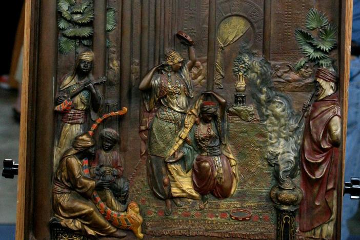 Appraisal: Vienna Bronze Plaque, ca. 1910