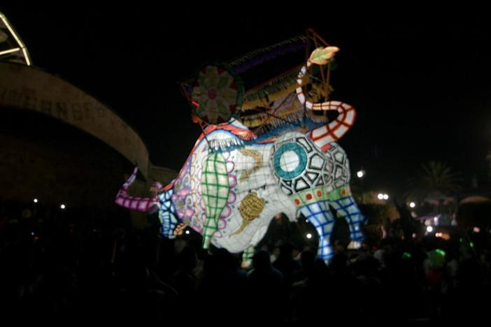 The clip is a visual poem capturing the essence of the crowd’s interaction with the bulls.