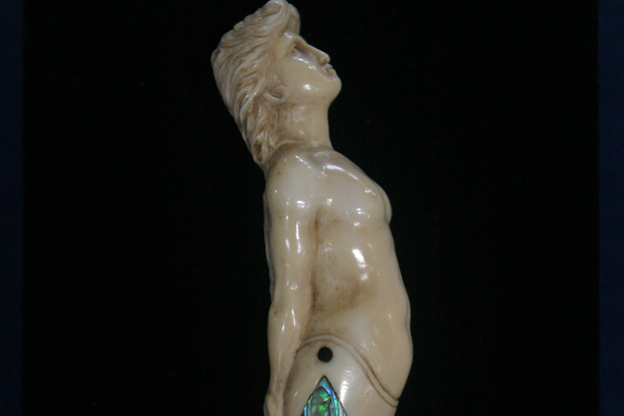 Appraisal: Whalebone Pie Crimper & Prickerr, ca. 1850, in Vintage Omaha.