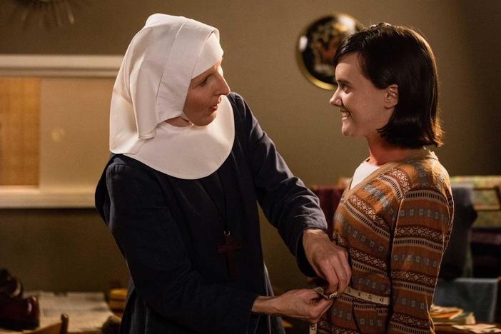 The Turners prepare to say goodbye to May. Sister Hilda helps a young cancer patient.