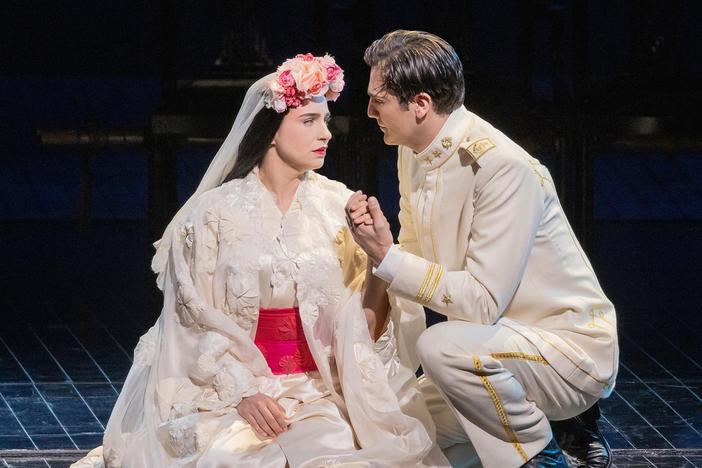 Soprano Asmik Grigorian stars as Cio-Cio-San in her Met Opera debut.