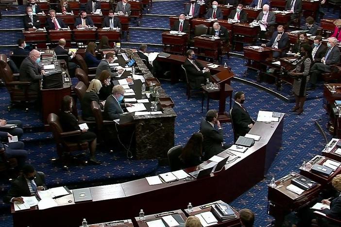 Senate votes to move forward with Trump's impeachment trial