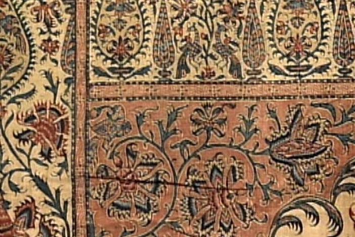 Appraisal: Mihrab Panel, ca. 1850, from Vintage Richmond.