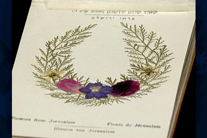 Appraisal: Holy Land Flower Book, ca. 1895, from Vintage Las Vegas.