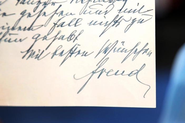 Appraisal: 1933 Sigmund Freud & Carl Jung Letters