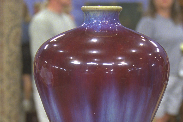 Appraisal: 18th-Century Flambé Meiping Vase, from Vintage Kansas City.