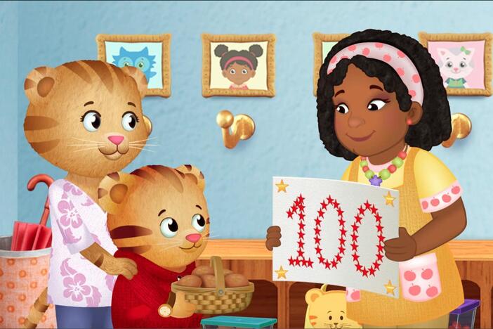 When Daniel goes to school he tells Teacher Harriet about his allergy. 