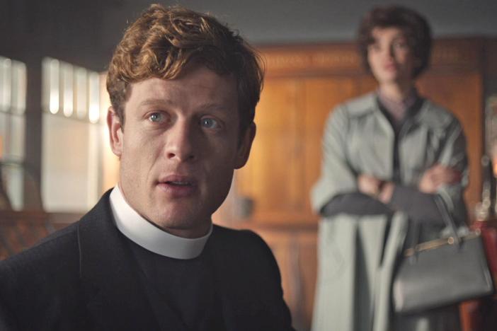 See a scene from Grantchester, Episode 5, before it airs Sunday, April 24, 9pm ET.