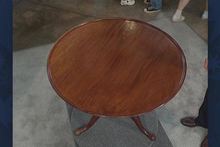 Appraisal: Newport Tea Table, ca. 1770, from Vintage Madison.