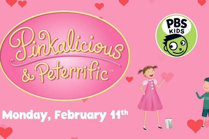 This Valentine's Day, get creative with Pinkalicious & Peterrific starting February 11th!