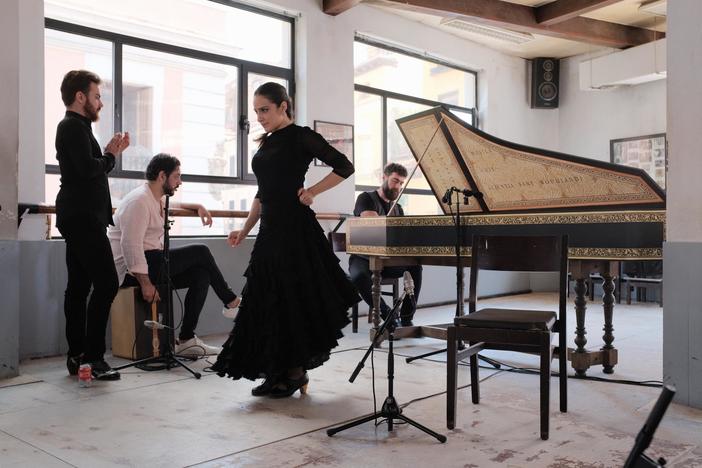 A dramatic Flamenco performance from Ileana Gomez.
