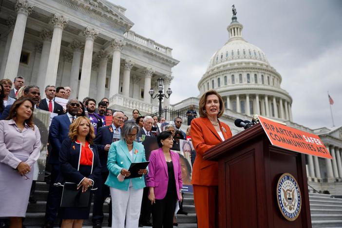 News Wrap: Congress passes bipartisan gun control measures