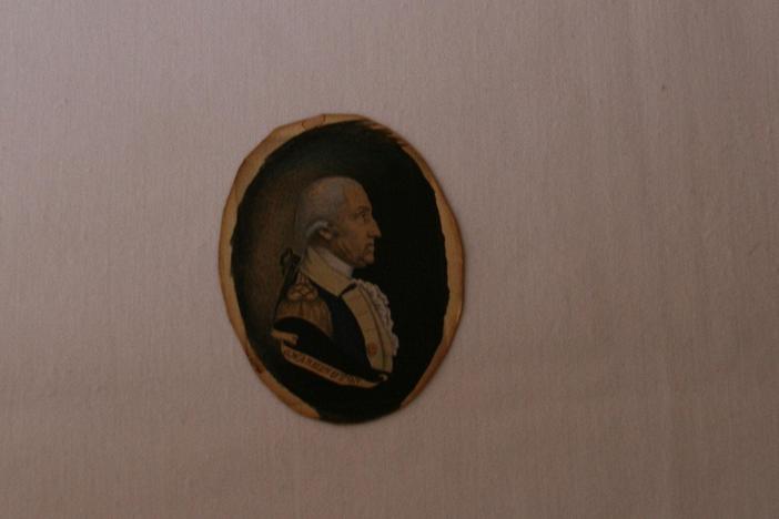 What is this portrait's surprising connection to the abolitionist White Matlack?