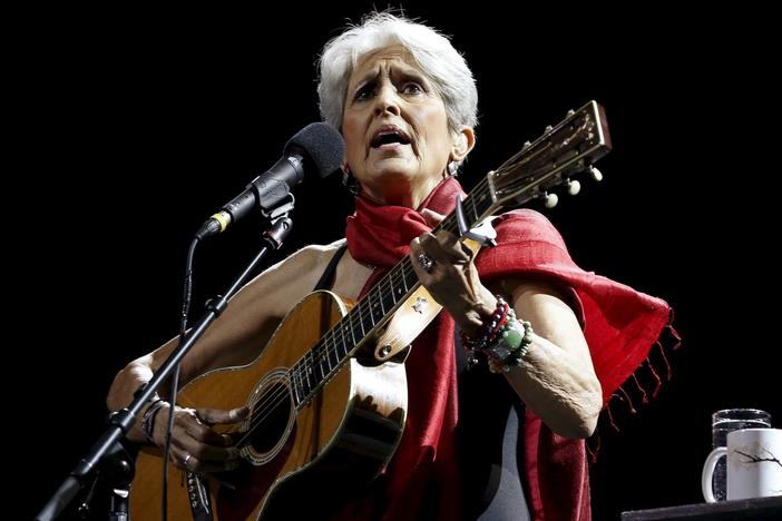 Folk legend Joan Baez reflects on a life in music and activism