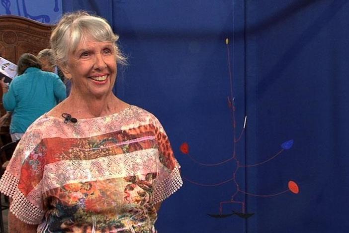 The owner of a Calder mobile reacts to her surprising ROADSHOW appraisal.