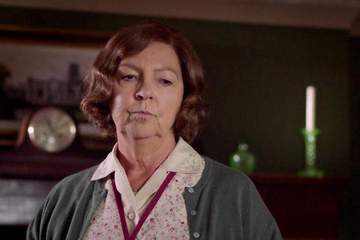 Leonard tries to talk to Mrs. C about what happened between her and Mr. Chapman.